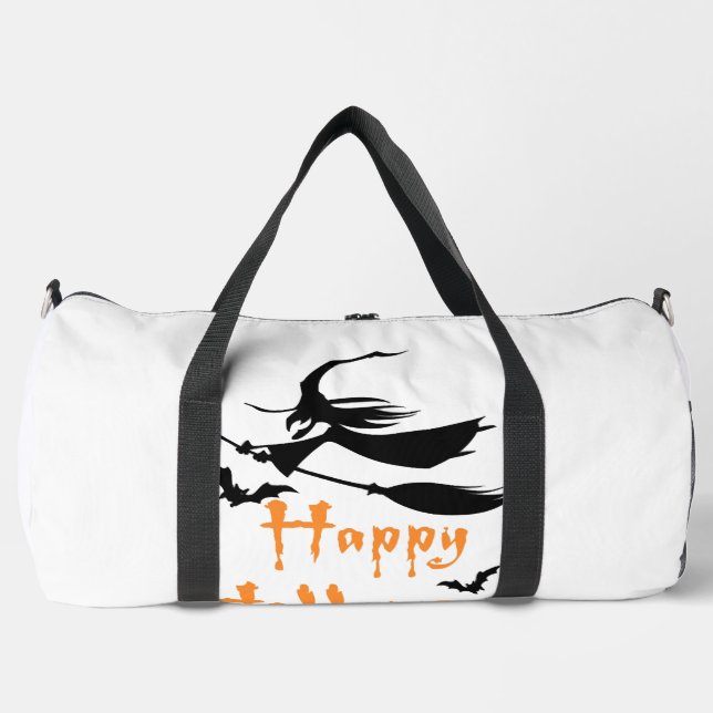Bolso De Deporte Grande Feliz Halloween (Anverso)