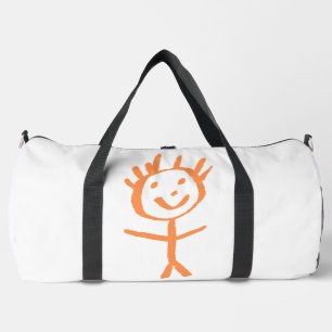 Bolso De Deporte Grande figuras humanas
