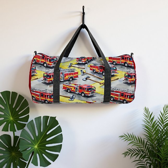 Bolso De Deporte Grande Fire Rescue Duffle Bag Personalized (Subido por el creador)