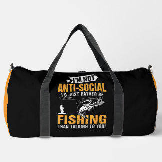 Bolso De Deporte Grande Fishing themed