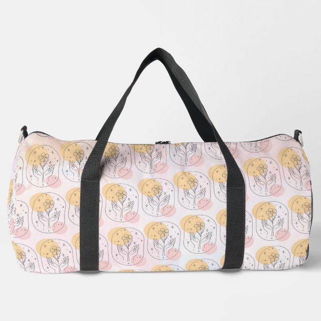 Bolso De Deporte Grande Flor (Anverso)