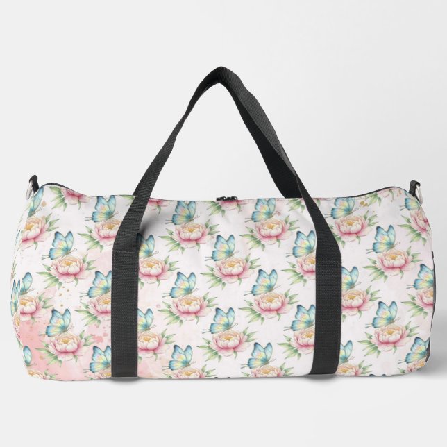 Bolso De Deporte Grande Flor (Anverso)
