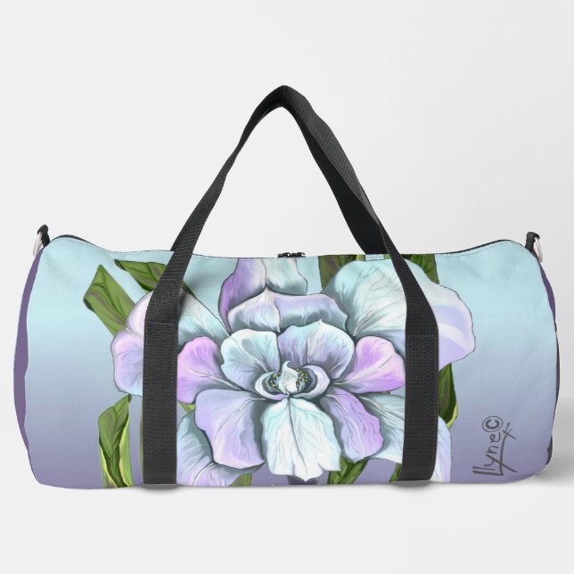 Bolso De Deporte Grande Flor de Smeraldo (Anverso)
