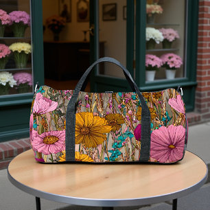 Bolso De Deporte Grande Floración del prado