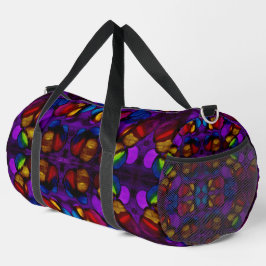Bolso De Deporte Grande Floración Eléctrica
