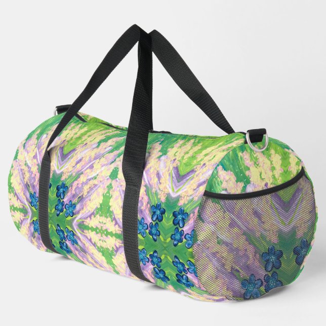 Bolso De Deporte Grande Floral (Esquina derecha)
