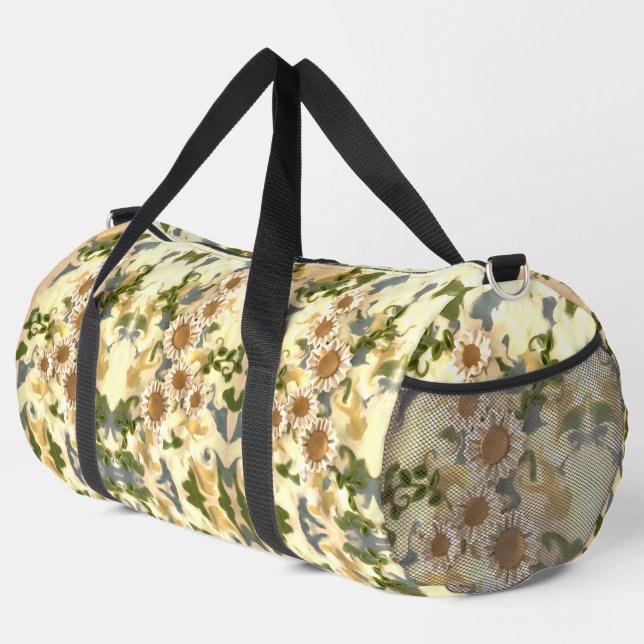 Bolso De Deporte Grande Floral (Esquina derecha)
