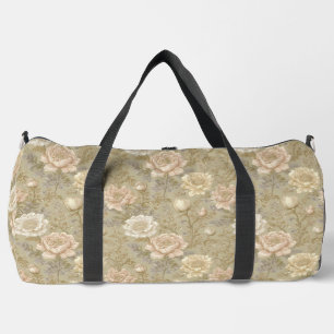 Bolso De Deporte Grande Floral de venado botánico