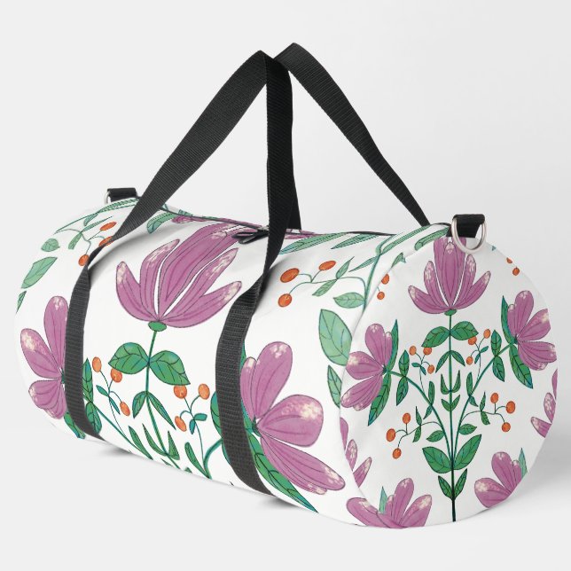 Bolso De Deporte Grande Floral grande (Esquina izquierda)