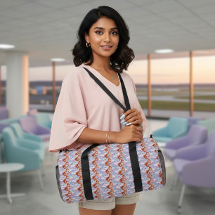 Bolso De Deporte Grande Florecer