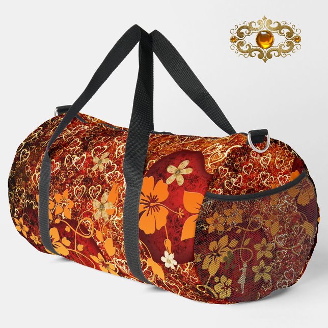 Bolso De Deporte Grande Flores de calabaza (Subido por el creador)