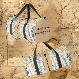 Bolso De Deporte Grande Flores silvestres pradera vegetación Foliage Flora