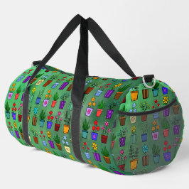 Bolso De Deporte Grande Flowerpots