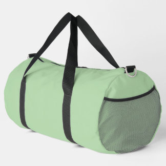 Bolso De Deporte Grande Fondo verde pálido suave con textura vertical suti