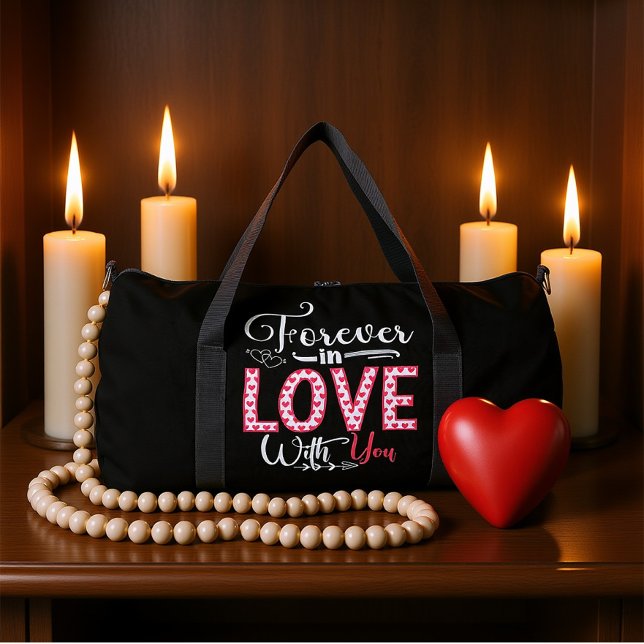 BOLSO DE DEPORTE GRANDE FOREVER IN LOVE WITH YOU (Subido por el creador)