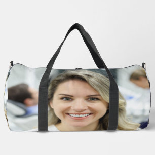 Bolso De Deporte Grande Foto de dentista personalizar