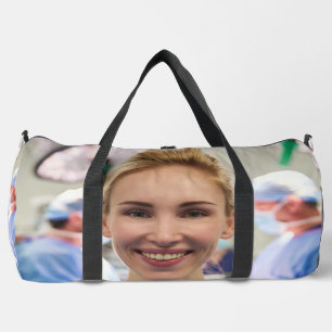 Bolso De Deporte Grande Foto de médico personalizar