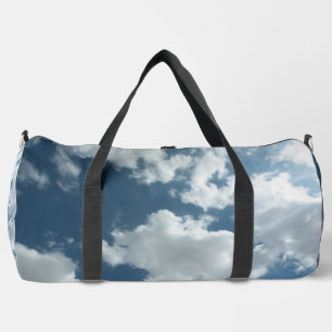 Bolso De Deporte Grande Fotografía abstracta de cielo nublado
