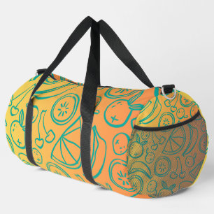 Bolso De Deporte Grande Frutas
