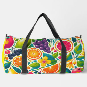 Bolso De Deporte Grande Frutos coloridos