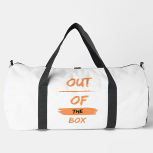 Bolso De Deporte Grande fuera de la caja
