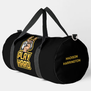 Bolso De Deporte Grande Gamer de nombre personalizado