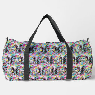Bolso De Deporte Grande Gata Astronauta