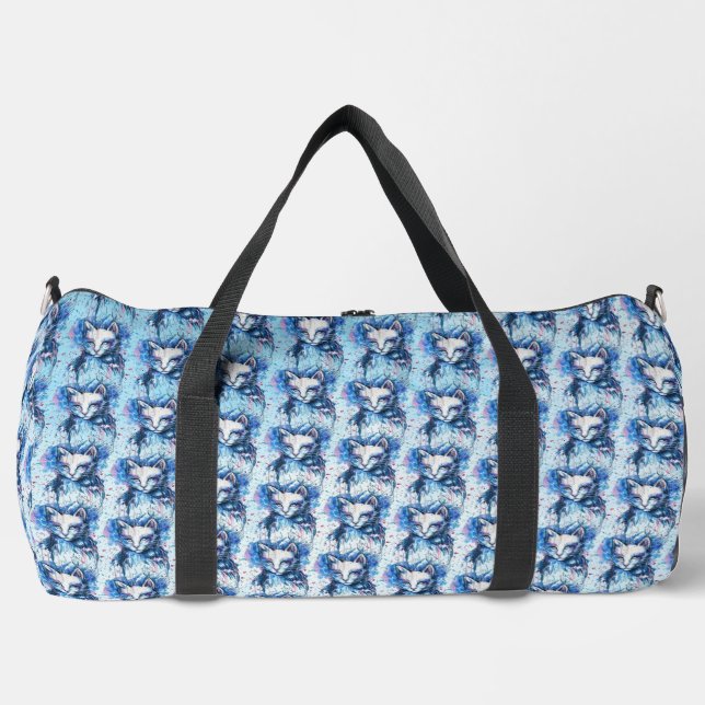 Bolso De Deporte Grande Gatita (Anverso)