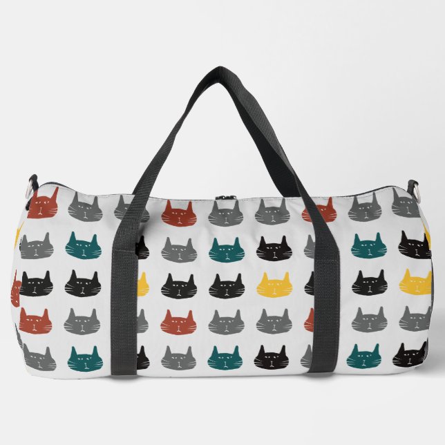 Bolso De Deporte Grande Gatos inexplicables (Anverso)