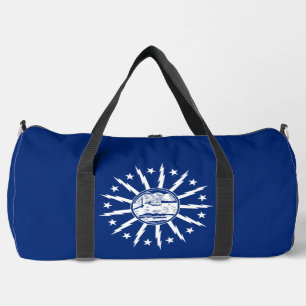 Bolso De Deporte Grande Gemelos de la bandera de Búfalo, Nueva York