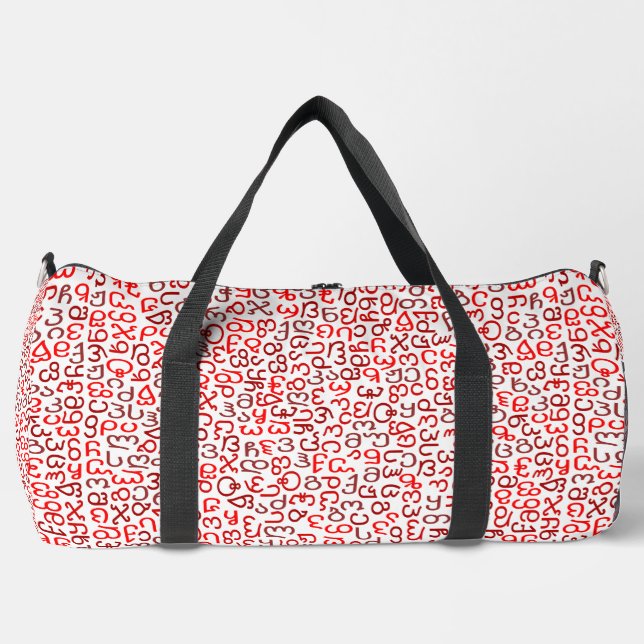 Bolso De Deporte Grande Georgiano (Anverso)