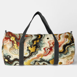 Bolso De Deporte Grande Goldene Flüsse 