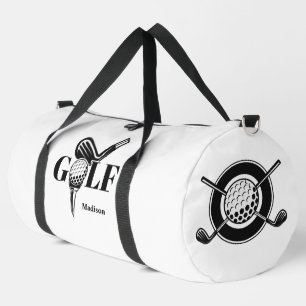 Bolso De Deporte Grande Golf de nombre personalizado