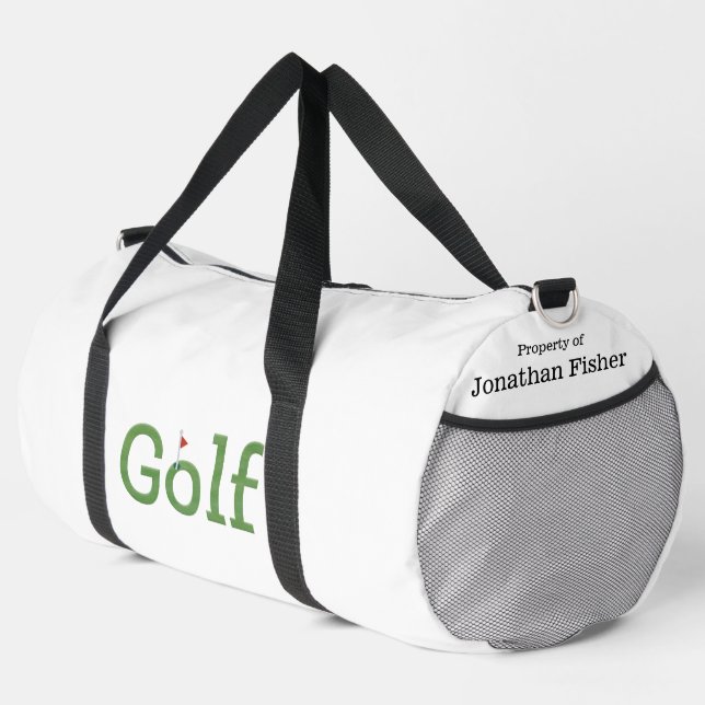 Bolso De Deporte Grande Golf personalizado con lápiz labial (Esquina derecha)