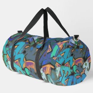 Bolso De Deporte Grande Graffiti Design Duffel Bag