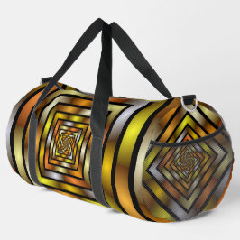 Bolso De Deporte Grande Gráfica trippy colorida de túnel luminoso