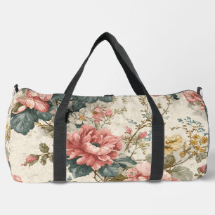 Bolso De Deporte Grande Gran Chintz Floral Europeo