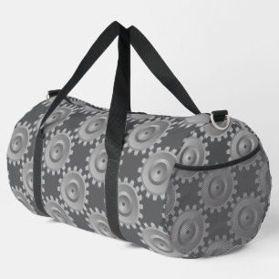 Bolso De Deporte Grande Gris gris