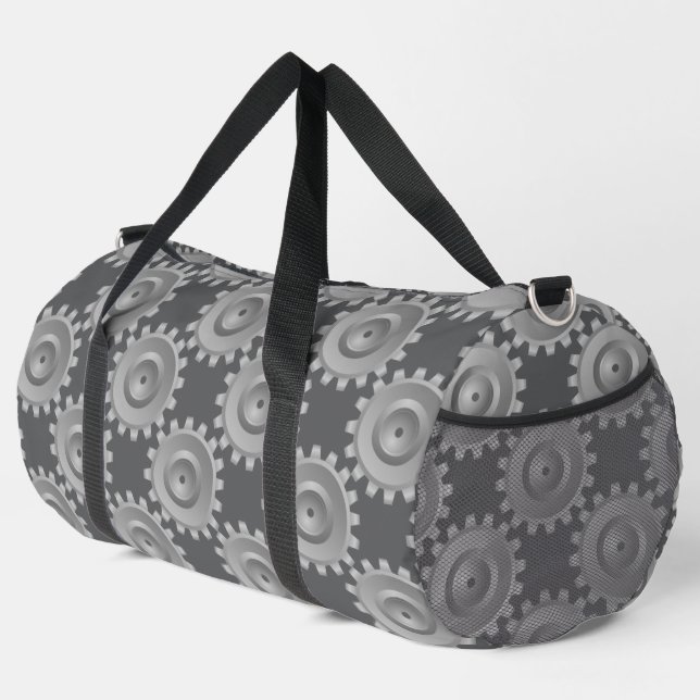 Bolso De Deporte Grande Gris gris (Esquina derecha)
