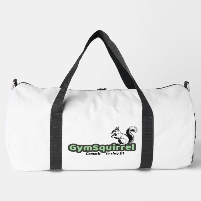 Bolso De Deporte Grande Gym Squirrel Nueva marca (Anverso)