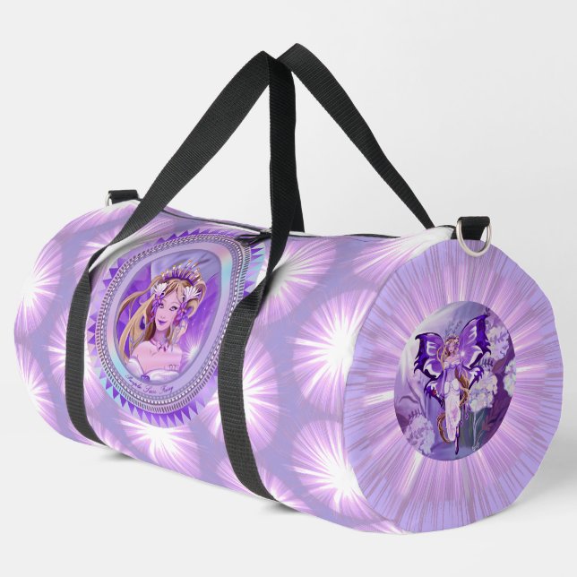 Bolso De Deporte Grande Hada Purple Sun (Esquina izquierda)