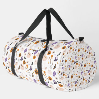 Bolso De Deporte Grande Halloween Cartoon Pattern