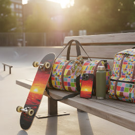 Bolso De Deporte Grande Hermoso e increíble Collage de Guay Happy Earth Co