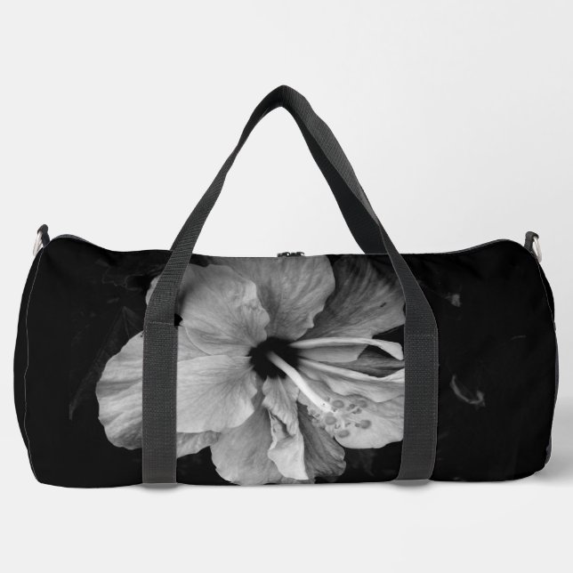 Bolso De Deporte Grande Hibiscus (Anverso)