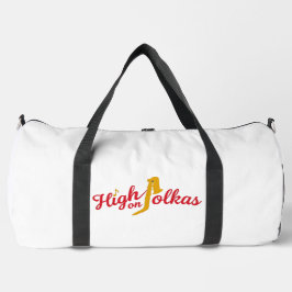 Bolso De Deporte Grande High on Polkas Logo Duffle Bag