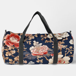 Bolso De Deporte Grande Historisches chinesisches Stoffmuster