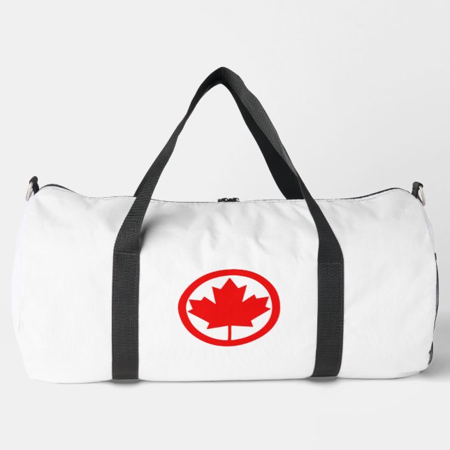 Bolso De Deporte Grande Hoja de Arce de Canadá (Anverso)