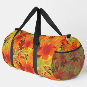 Bolso De Deporte Grande Hojas otoñales