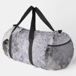 Bolso De Deporte Grande Hortensia Limelight negra y gris elegante