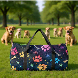 Bolso De Deporte Grande Hues de garra de hueso cósmico personalizables con